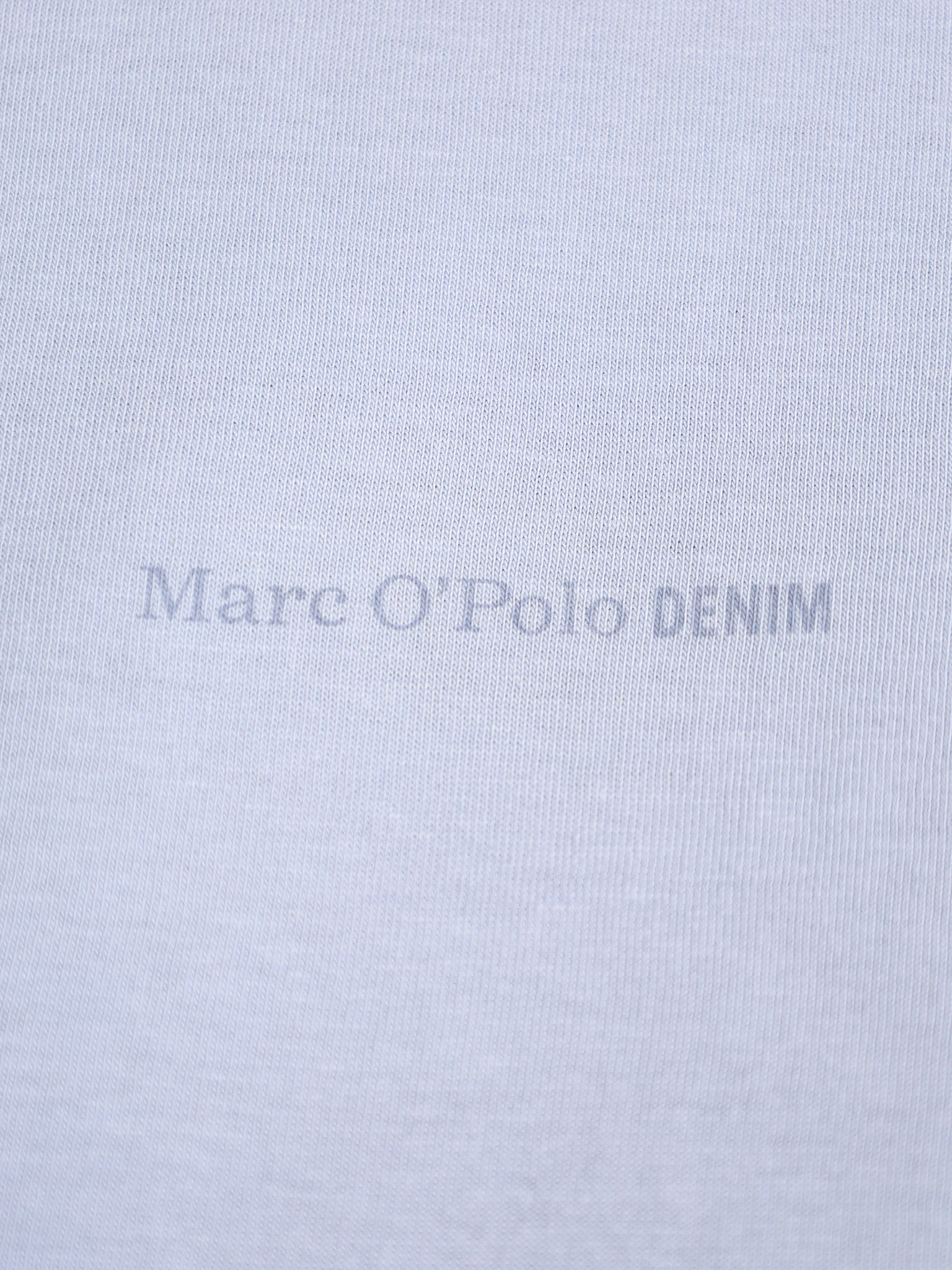 Футболка голубого цвета из хлопка